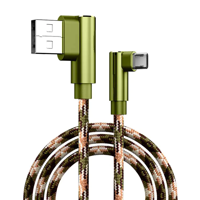 Imagen de Cable APPACS carga USB a Micro USB Verde
