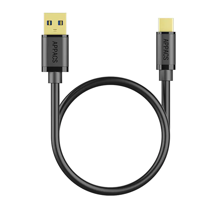 Imagen de Cable APPACS USB C 3.0 de carga rápida de 2 Metros