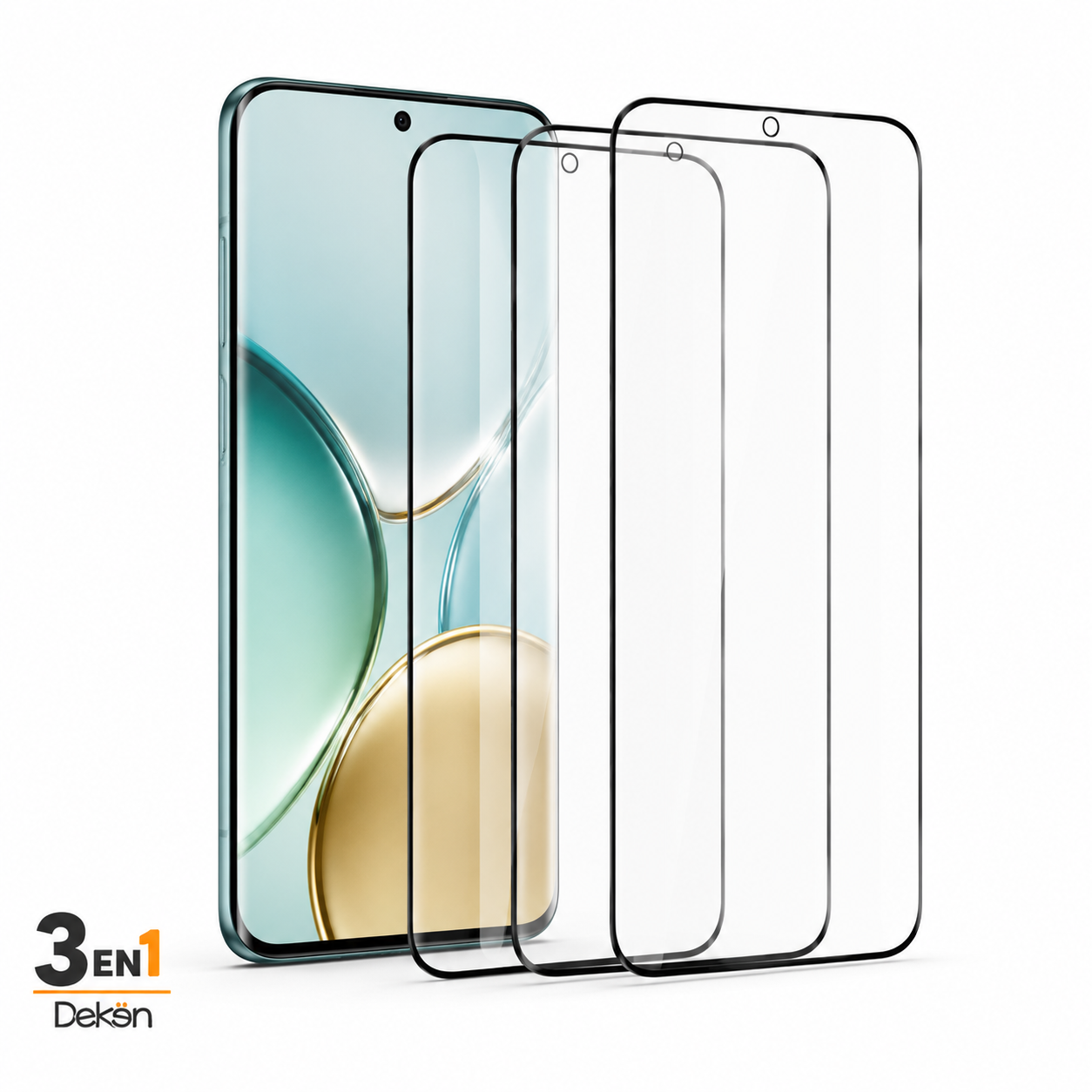Protector de pantalla DEKEN 3 en 1 para Honor Magic 8 Lite