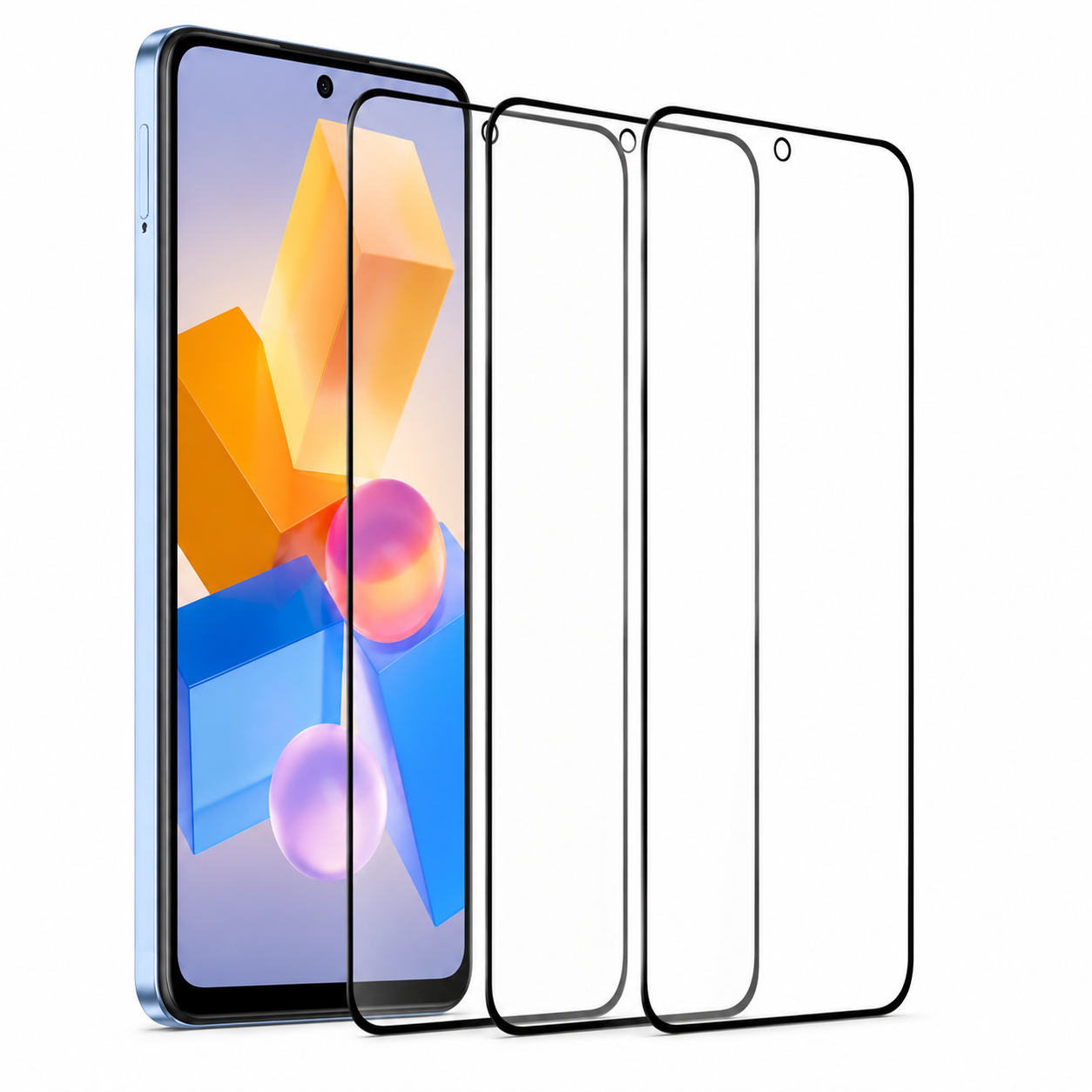 Imagen de Protector de pantalla DEKEN 3 en 1 para Infinix Hot 40i