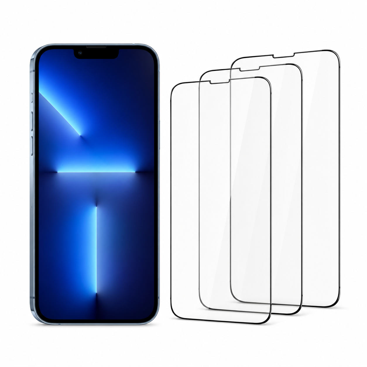Imagen de Protector de pantalla DEKEN 3 en 1 para iPhone 13 Pro Max