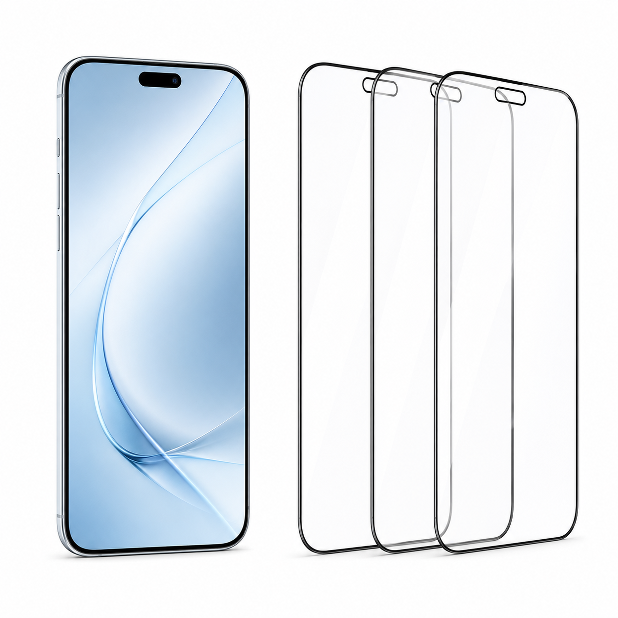 Imagen de Protector de pantalla DEKEN 3 en 1 para iPhone 17 Air