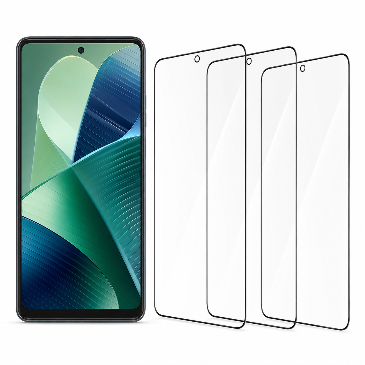 Imagen de Protector de pantalla DEKEN 3 en 1 para Motorola G75