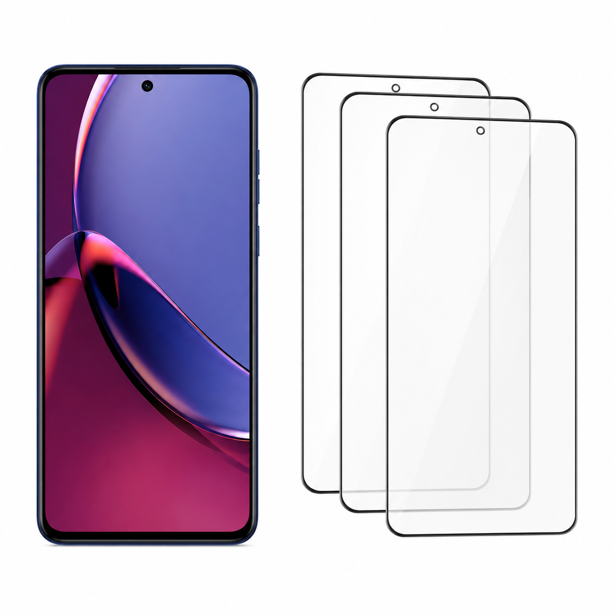 Imagen de Protector de pantalla DEKEN 3 en 1 para Motorola G84