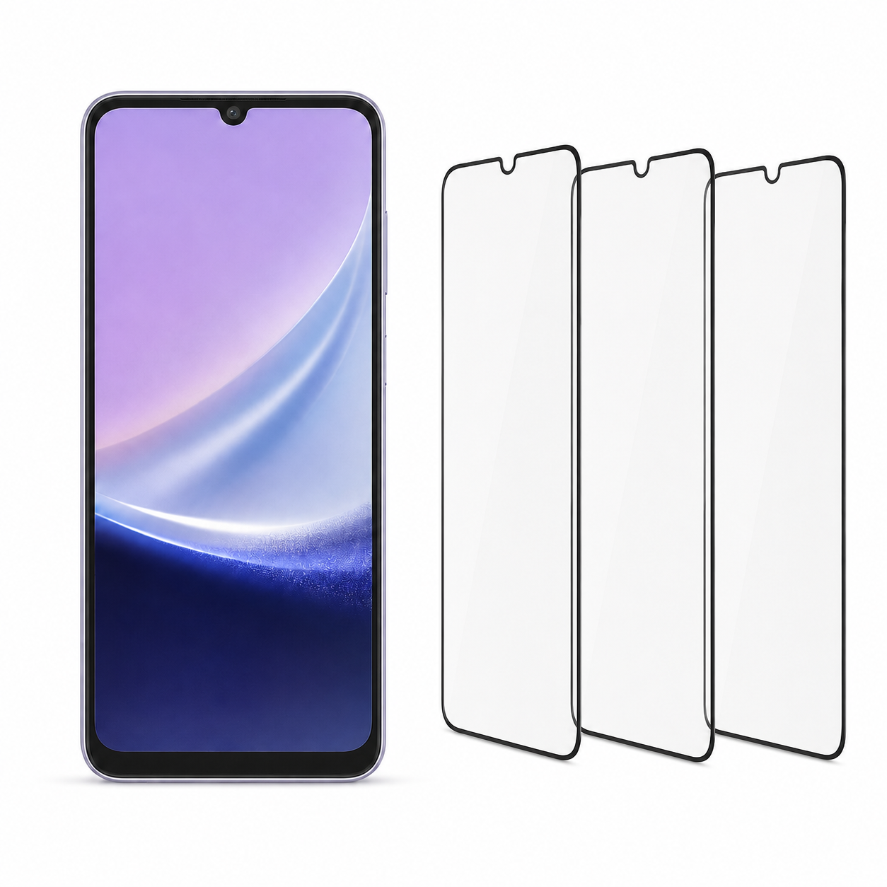 Imagen de Protector de pantalla DEKEN 3 en 1 para Samsung A05S