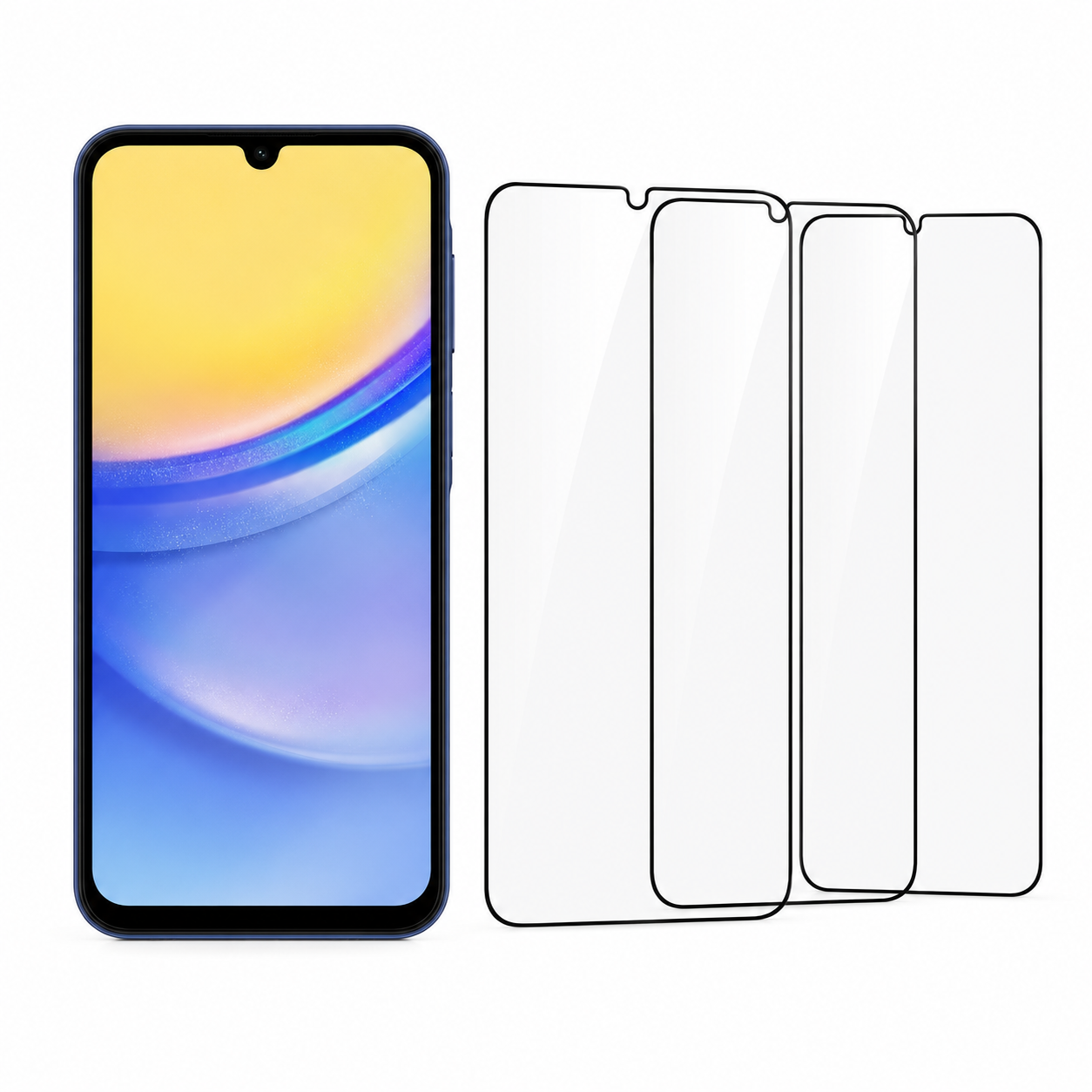 Imagen de Protector de pantalla DEKEN 3 en 1 para Samsung A15