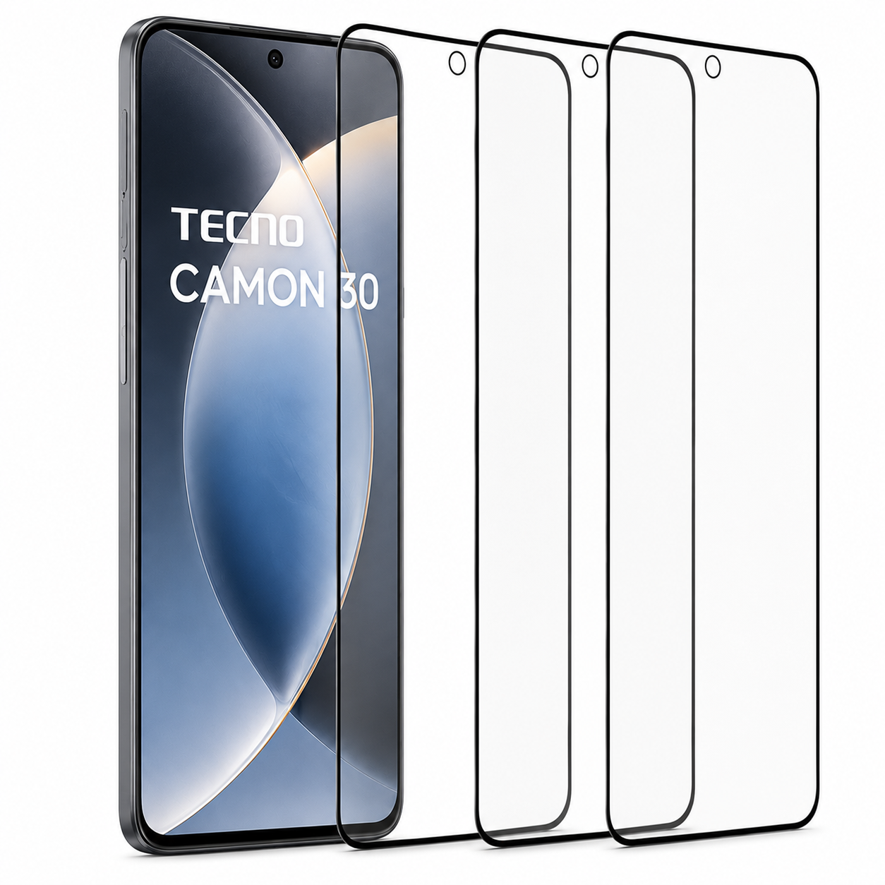 Imagen de Protector de pantalla DEKEN 3 en 1 para Tecno Camon 30