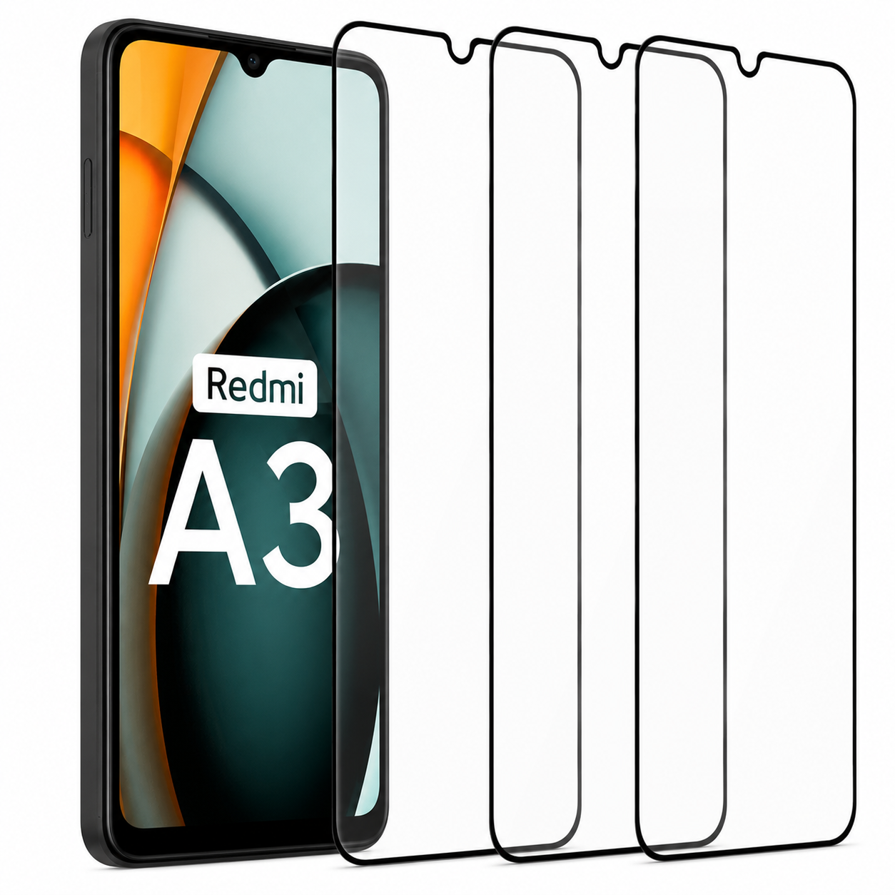 Imagen de Protector de pantalla DEKEN 3 en 1 para Xiaomi Redmi A3