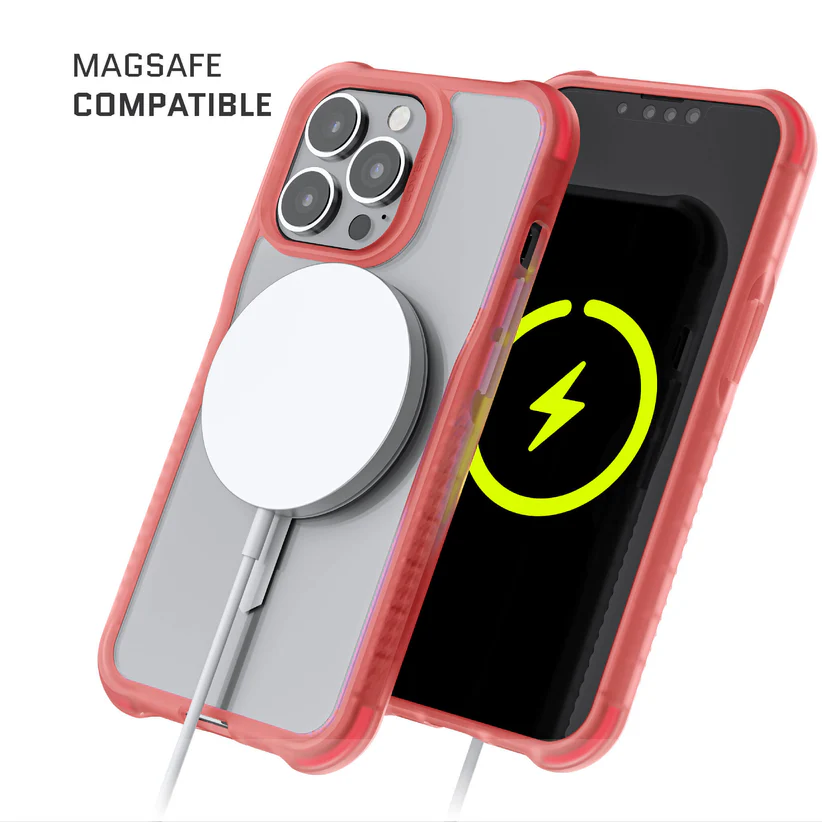 Forro Ghostek Covert 6 con MagSafe iPhone 13 Pro en color rosado
