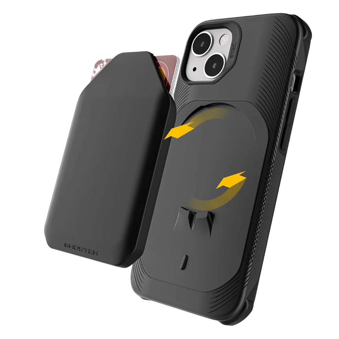 Forro Ghostek Exec 5 con MagSafe iPhone 13 Pro en color negro