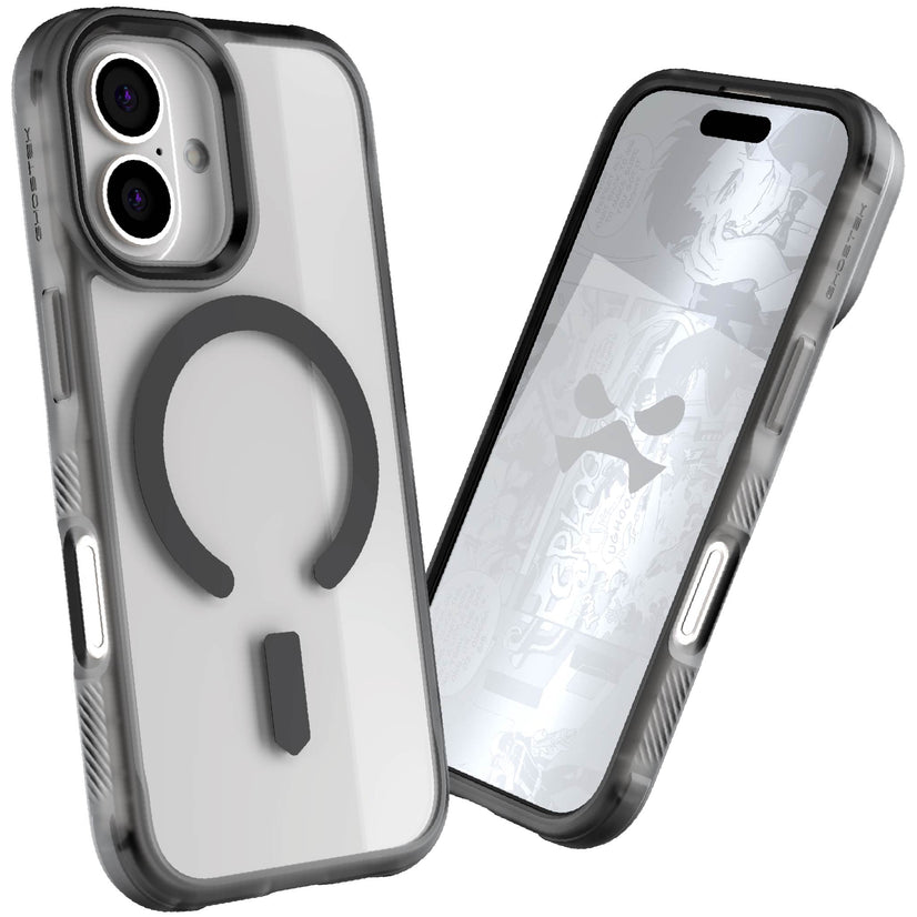Forro Ghostek Covert 7 con con MagSafe para iPhone 17 color humo matte