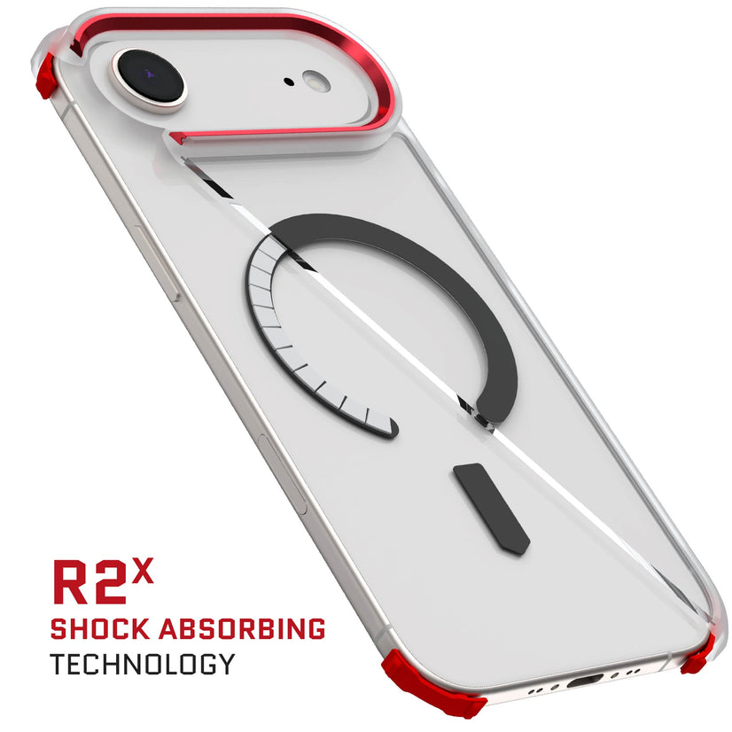 Forro Ghostek Covert 7 con con MagSafe para iPhone 17 Air color transparente