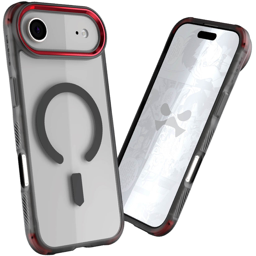 Forro Ghostek Covert 7 con con MagSafe para iPhone 17 Air color humo