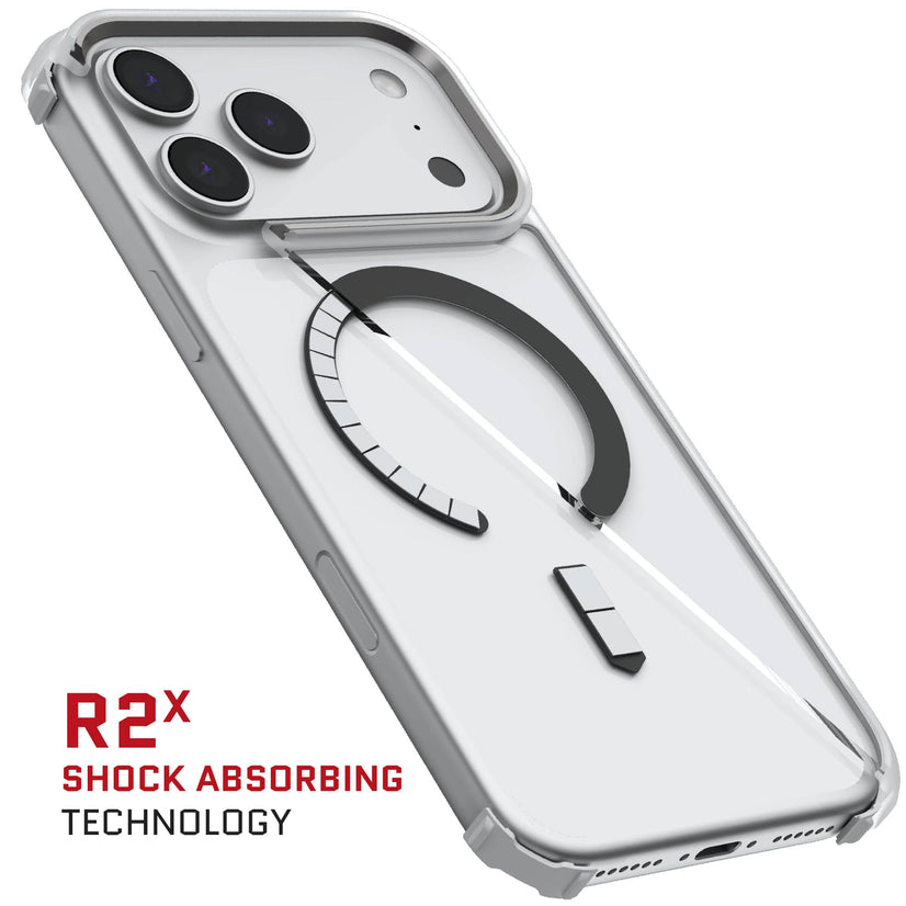 Forro Ghostek Covert 7 con con MagSafe para iPhone 17 Pro Max color transparente matte