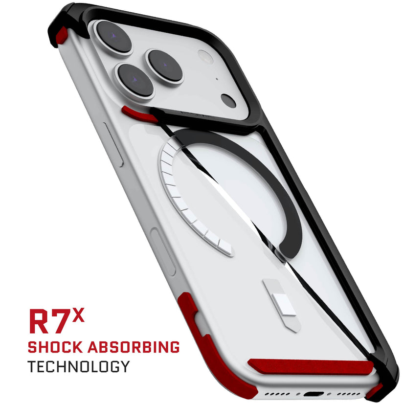 Forro Ghostek Atomic Slim 4 Apple para iPhone 17 Pro en color negro