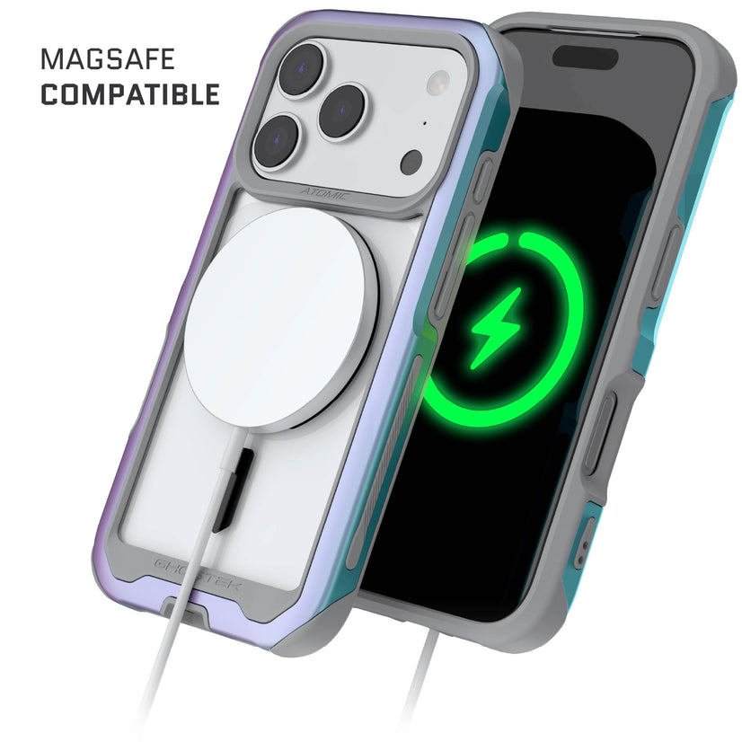 Forro Ghostek Atomic Slim 4 Apple para iPhone 17 Pro color prismático