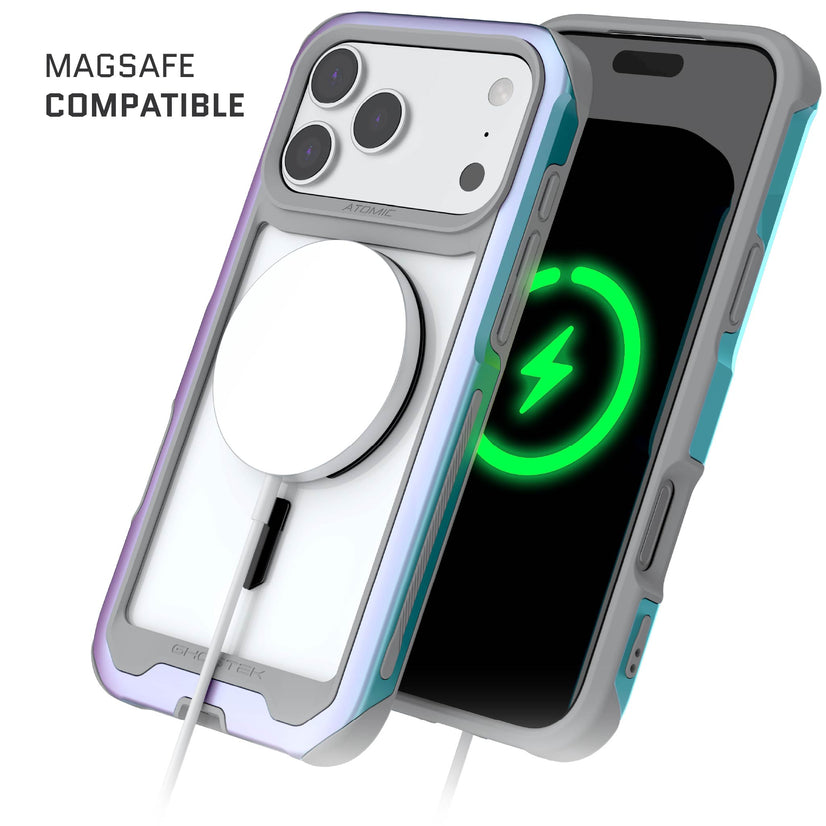 Forro Ghostek Atomic Slim 4 Apple para iPhone 17 Pro Max color prismático