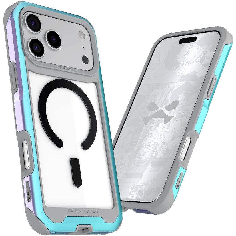 Forro Ghostek Atomic Slim 4 Apple para iPhone 17 Pro Max color prismático
