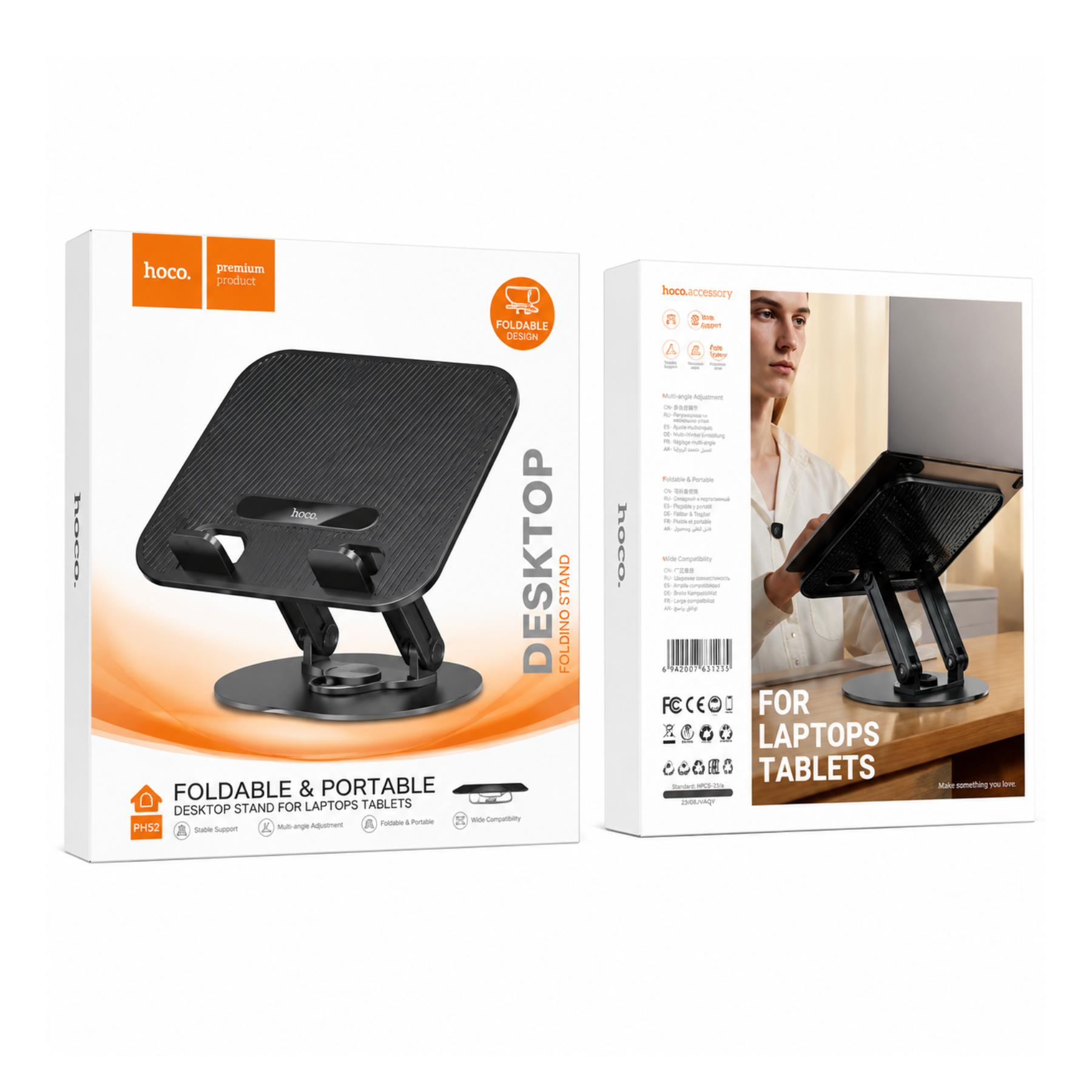 Soporte para celular HOCO en color negro