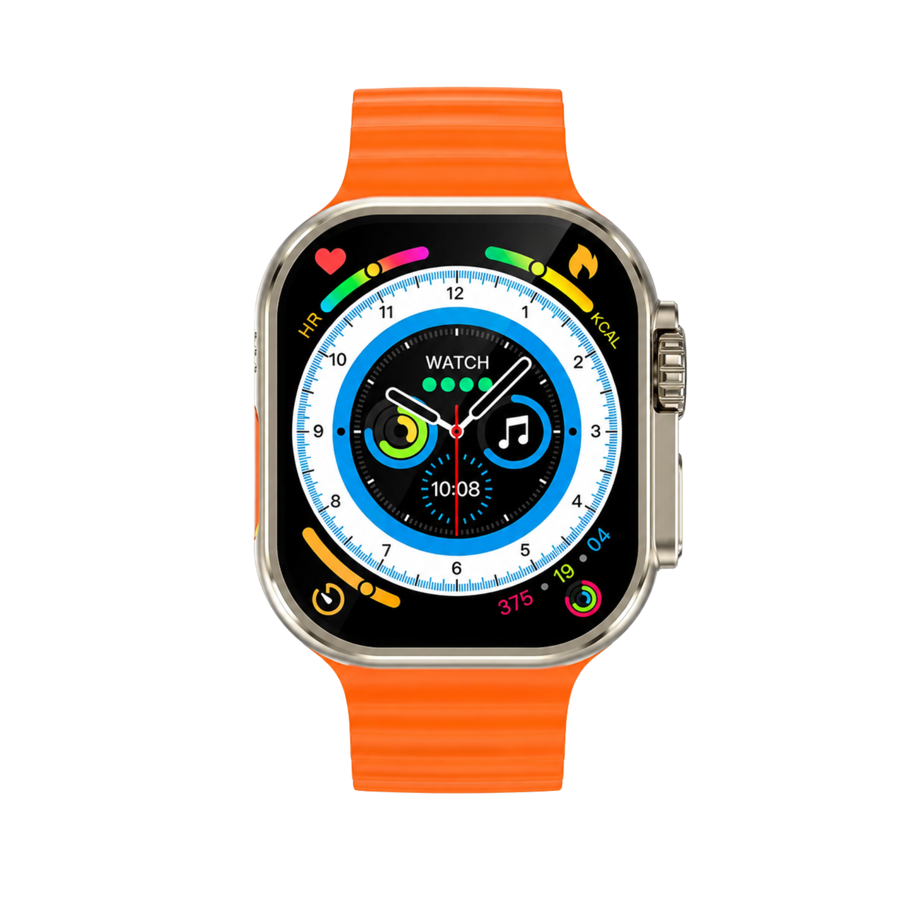 Reloj inteligente HOCO Ultra con llamadas Titanium Gold