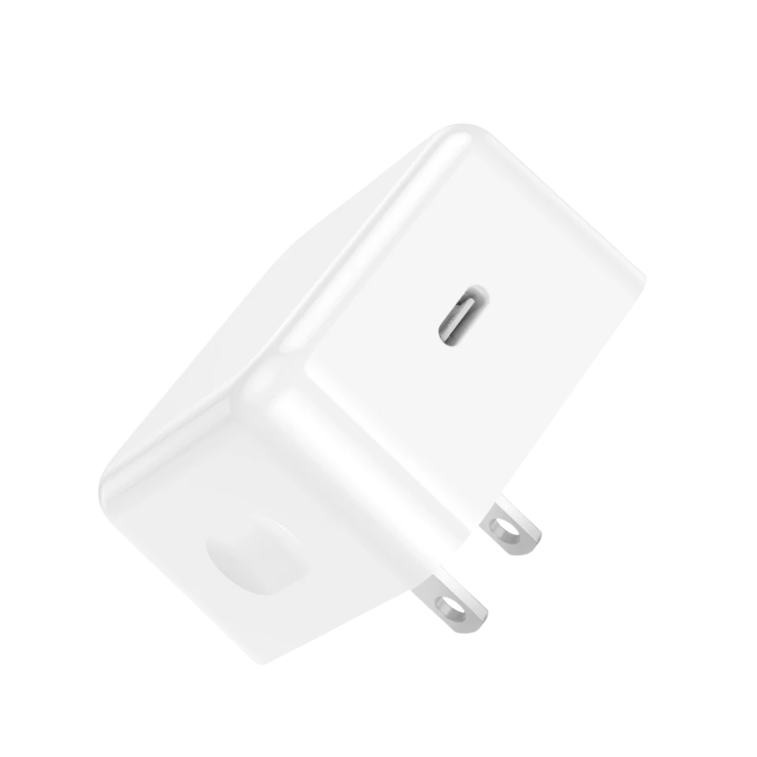 Imagen de Cargador de pared HOCO USB C PD de 40W en color blanco