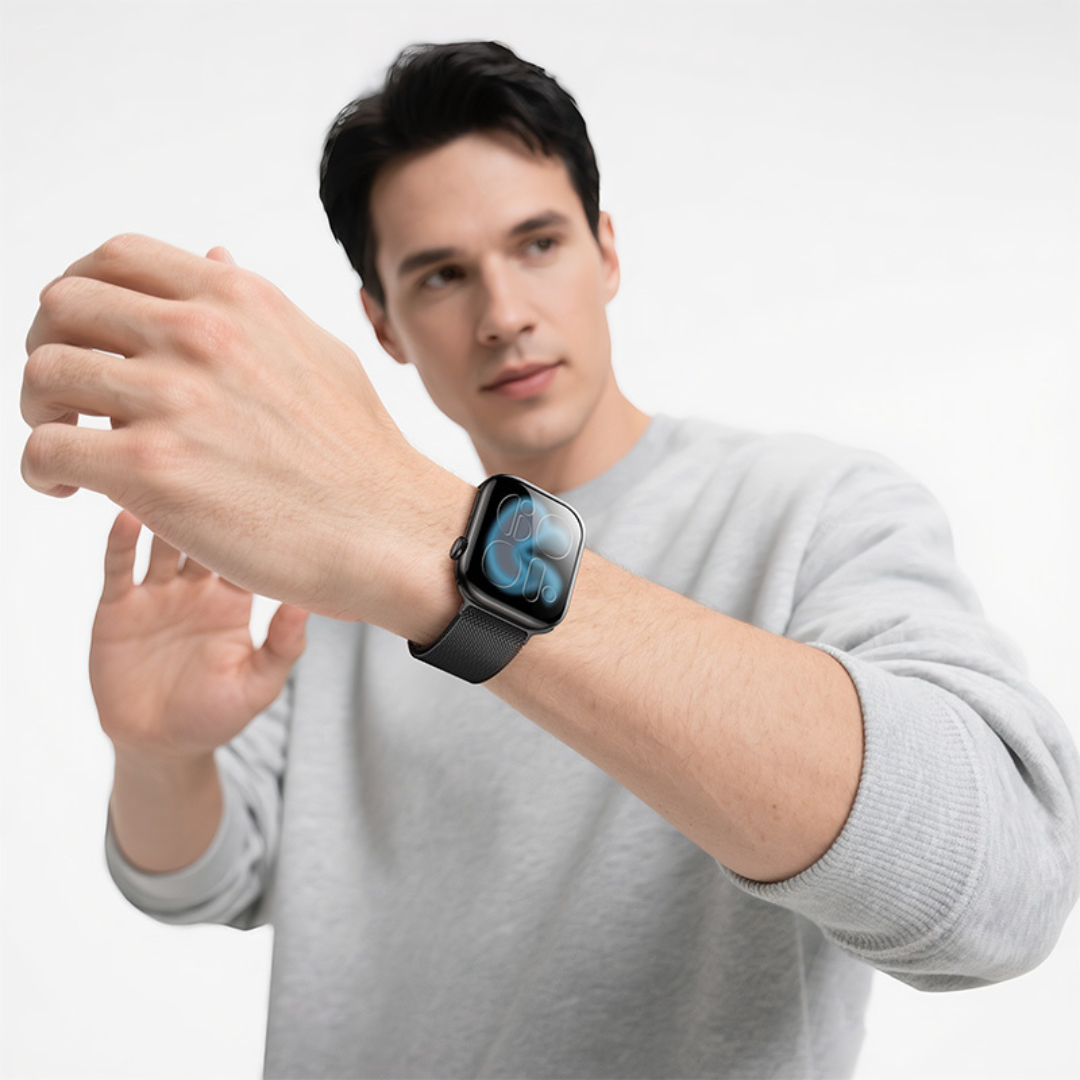 Reloj inteligente HOCO Ultra con llamadas en color negro
