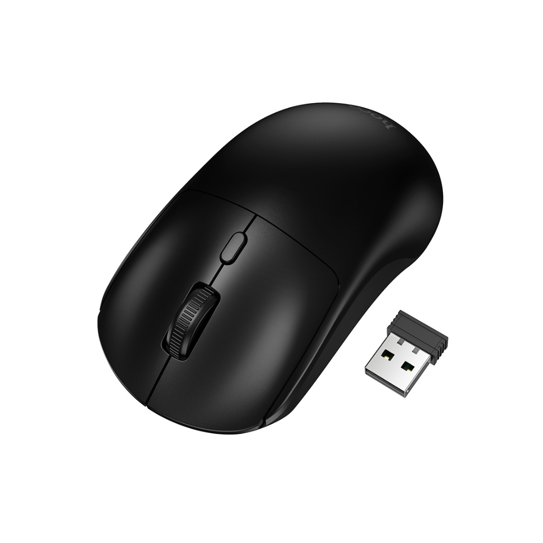 HOCO Mouse Inalámbrico Platino 2.4G en color negro