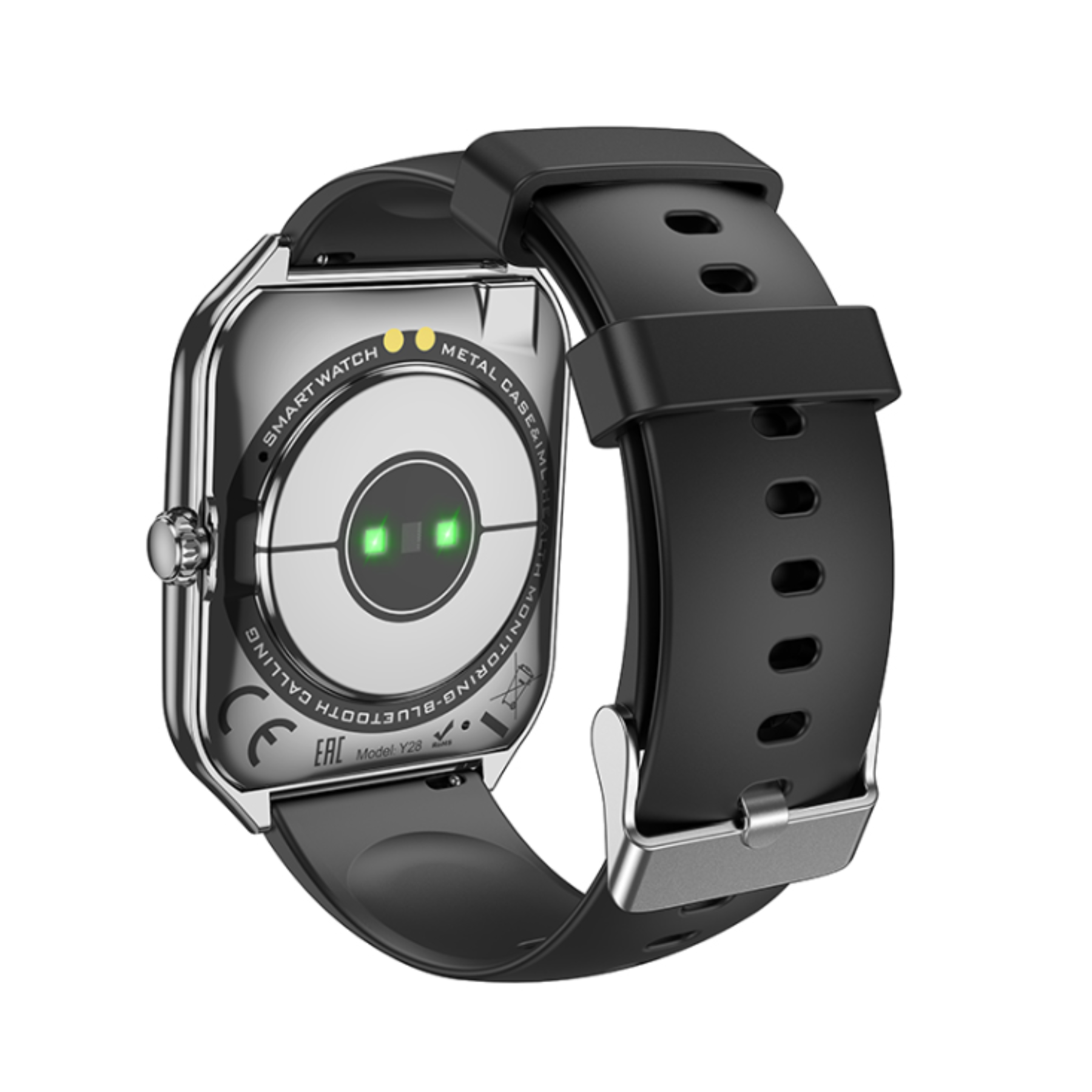 Reloj inteligente HOCO AMOLED con llamadas en color negro