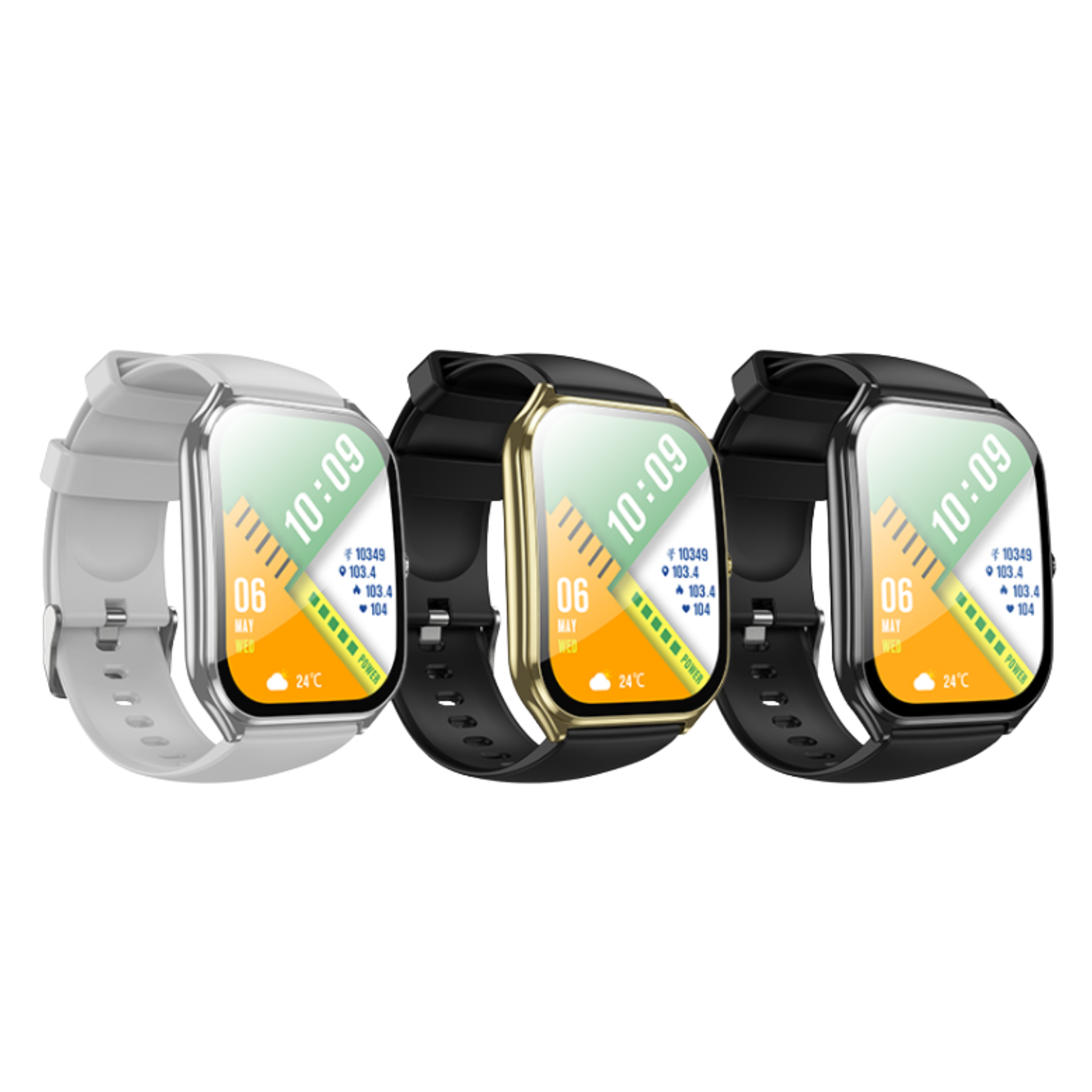 Reloj inteligente HOCO AMOLED con llamadas en color negro