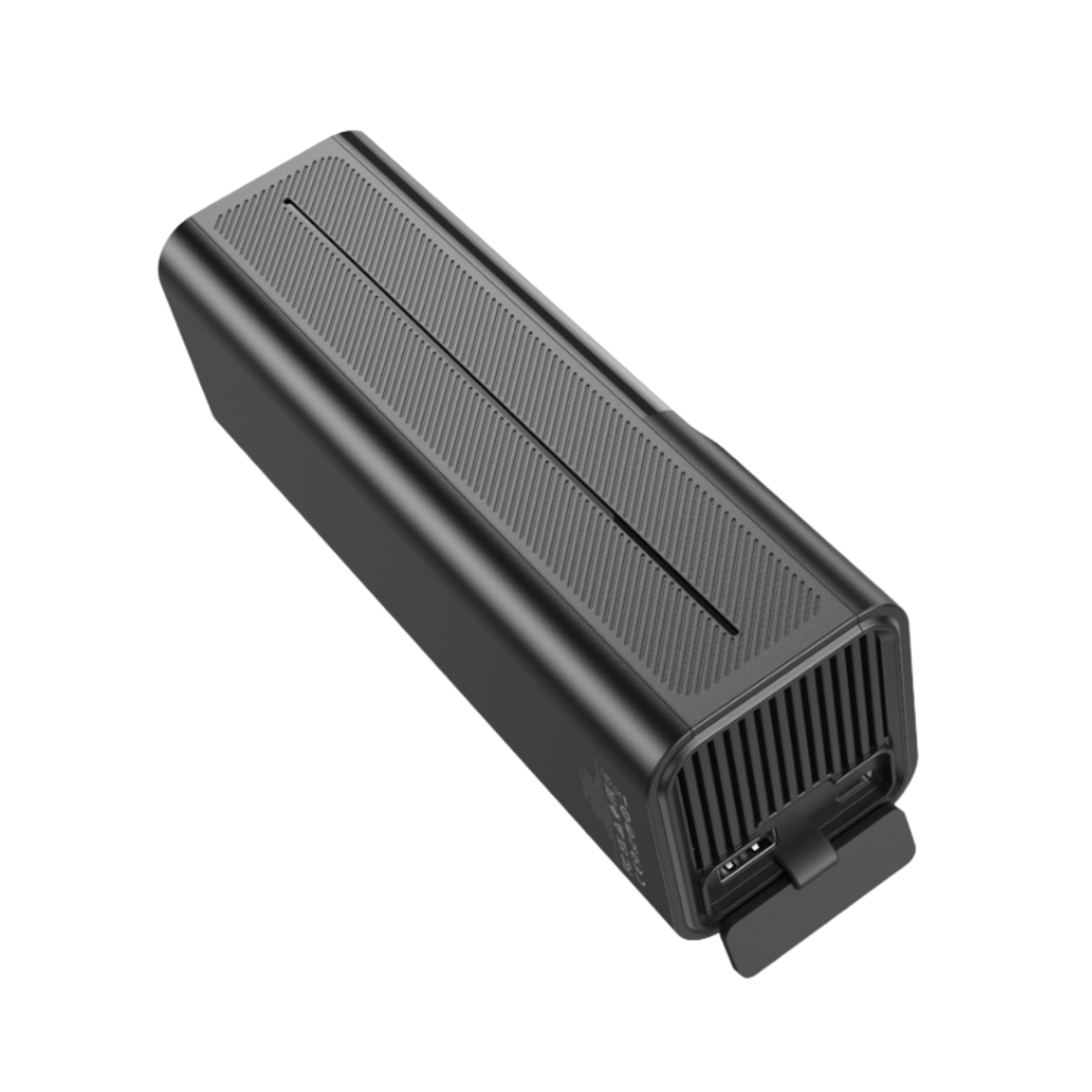 HOCO Maddy portable smart air pump(5,000 mAh) en color negro