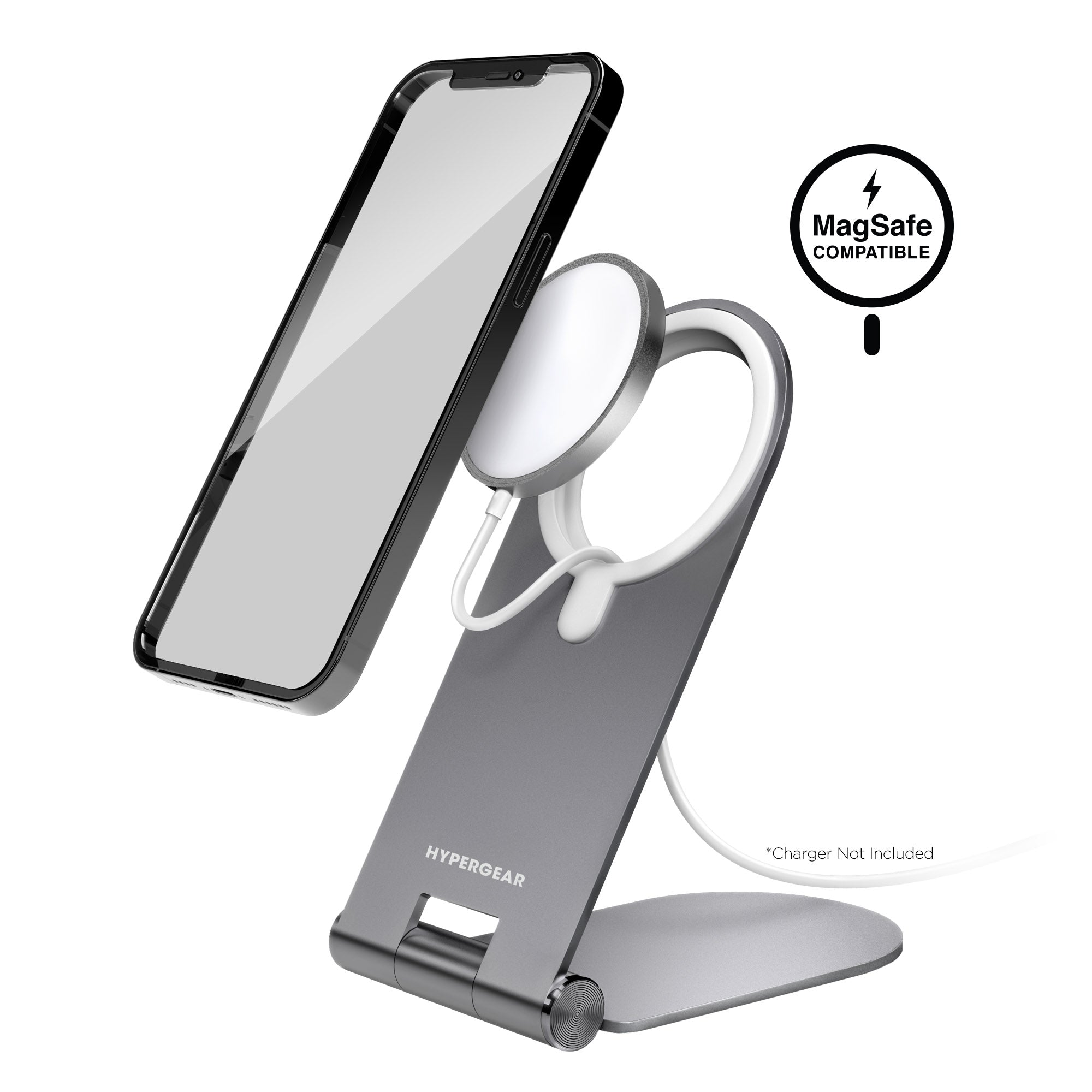 Imagen de Cargador HyperGear Soporte para cargador MagView de MagSafe Space
