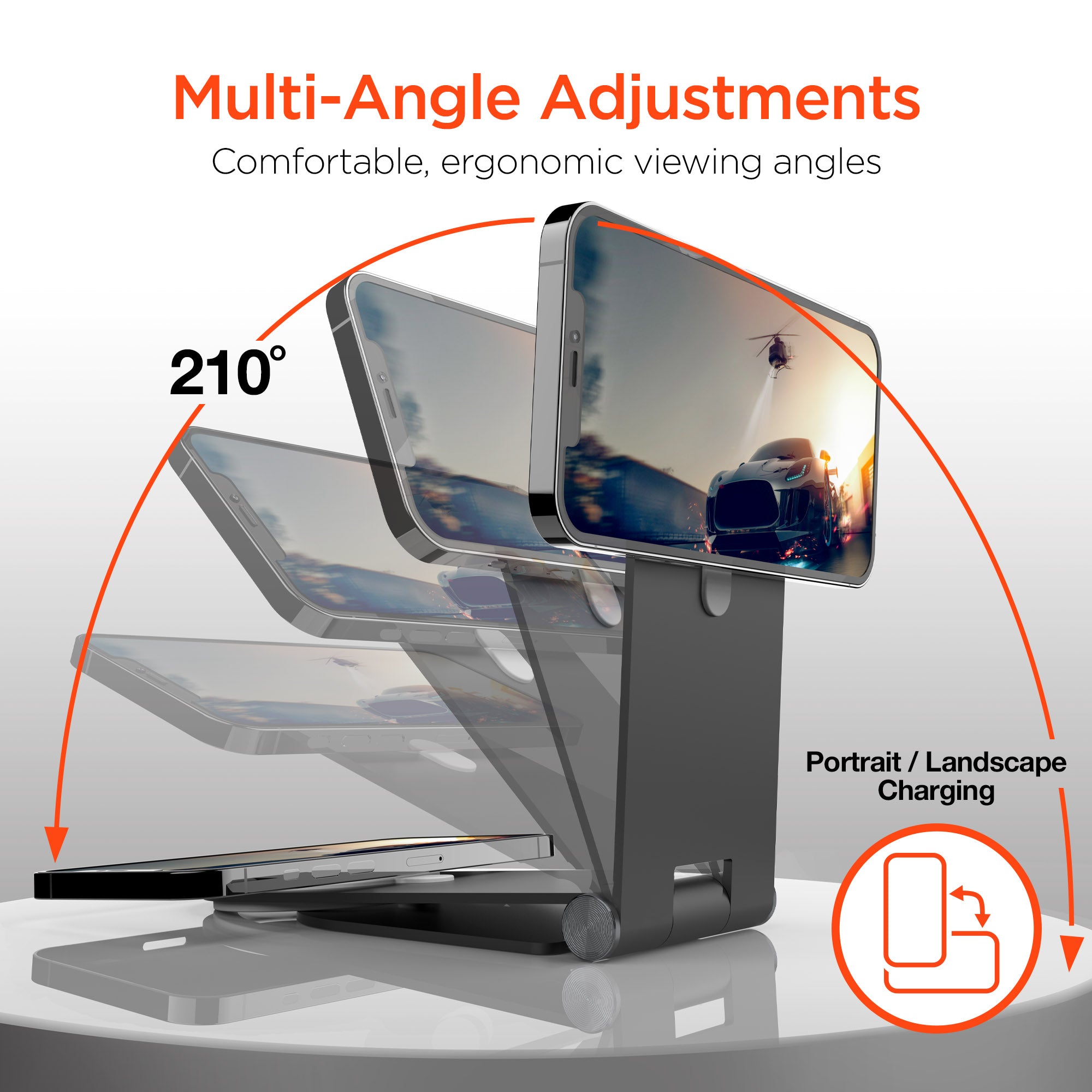 Cargador HyperGear Soporte para cargador MagView de MagSafe Space