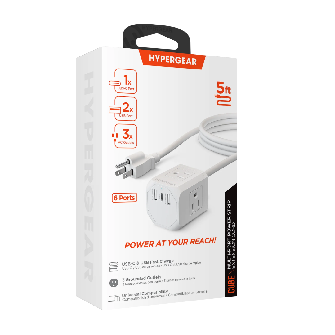 Cable HyperGear extensión Cube Multi Port