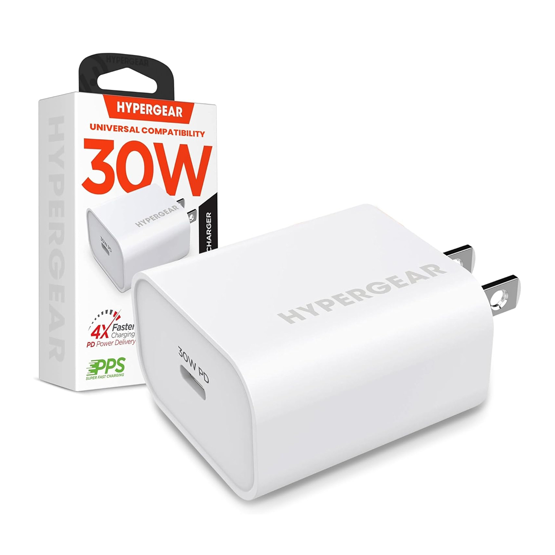 Cargador de pared HyperGear Carga rápida de 30W USB C
