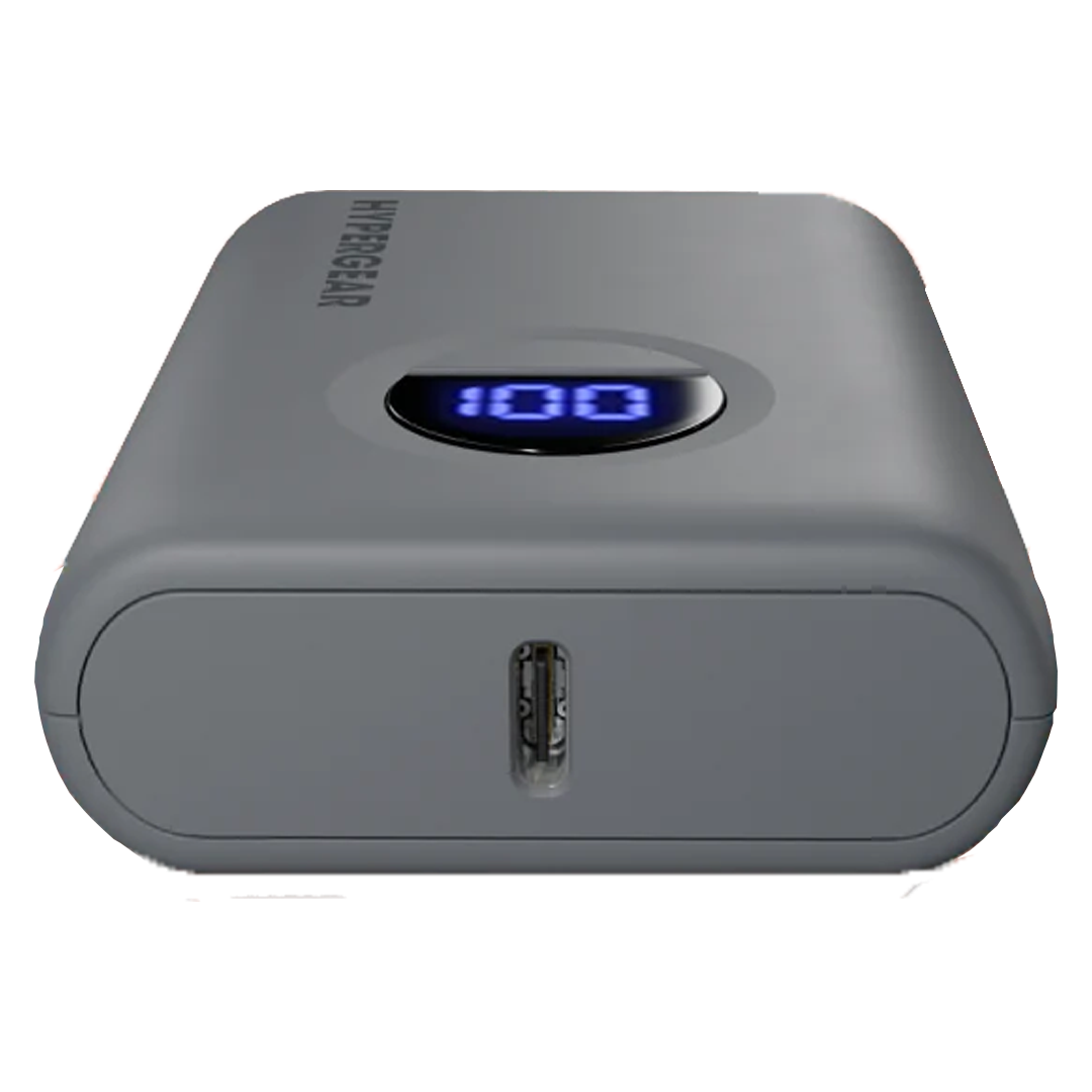 Power bank HyperGear 10,000 mAh 20W en color gris