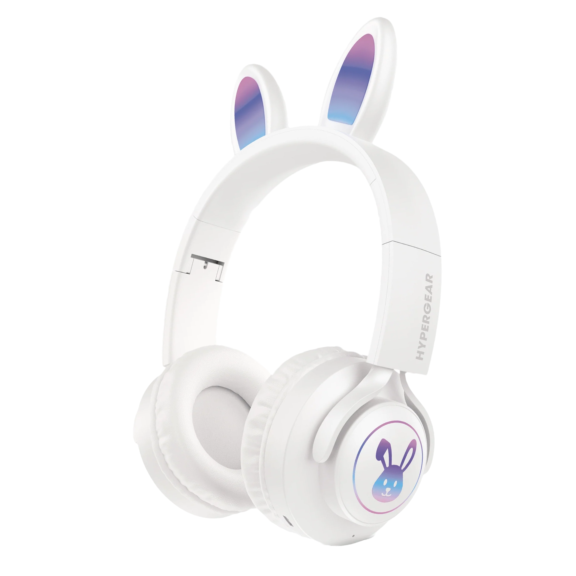 Imagen de Audífonos inalámbricos HyperGear inalámbrico Bunny Tracks en color blanco