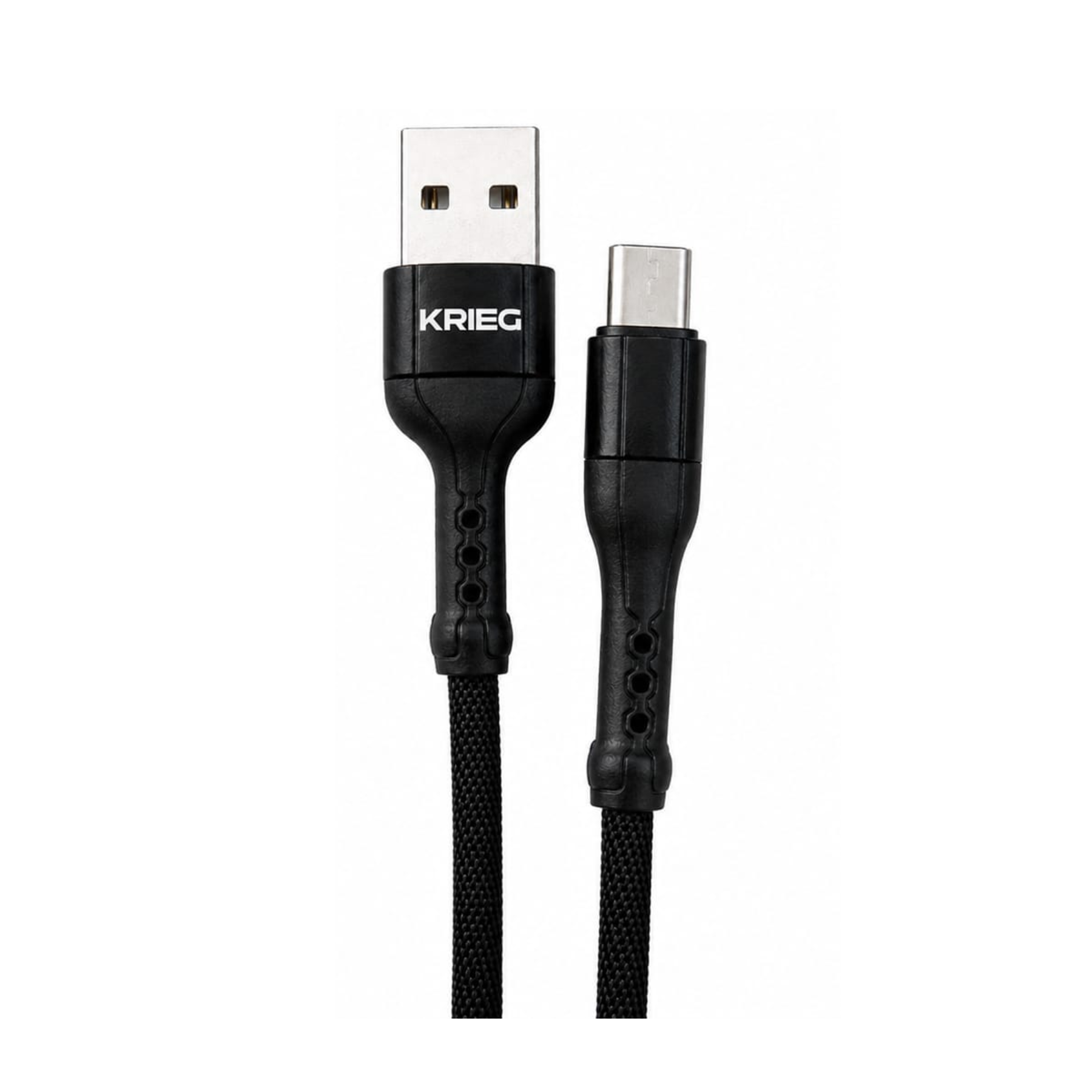 Cargador KRIEG KC 31 18W con cable Type C 2 m carga rápida para Android