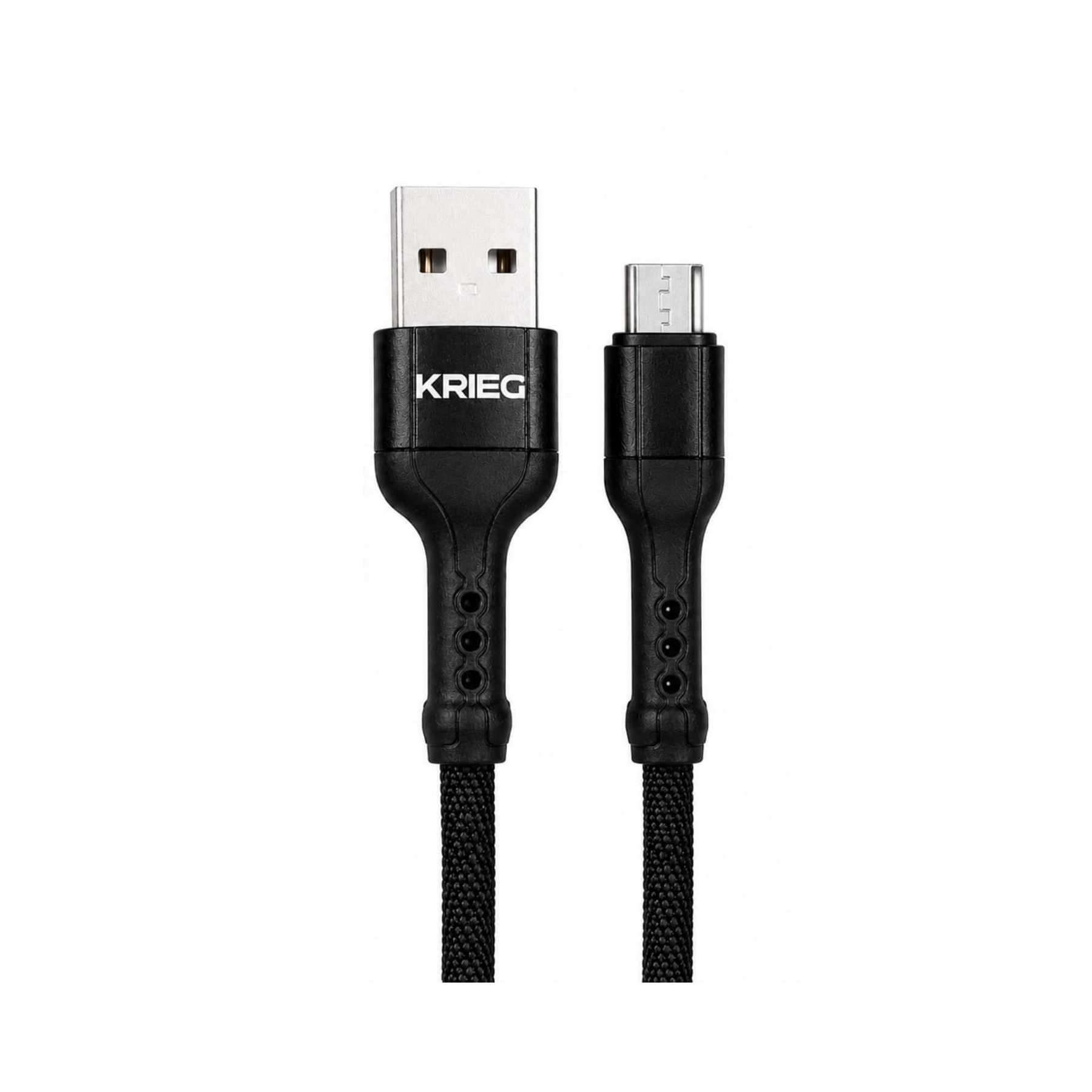 Cargador KRIEG KC 31 18W con cable Micro USB 2 m carga práctica y confiable