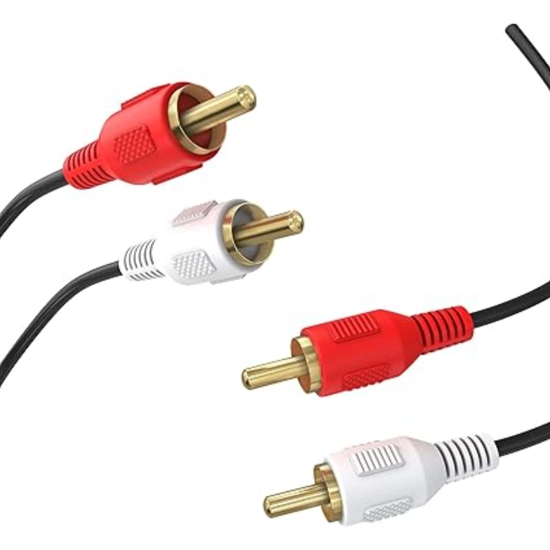 Cable KRIEG KC 22 Cable Estereo 2RCA a 2RCA de 3 Metros 2×2 en color negro