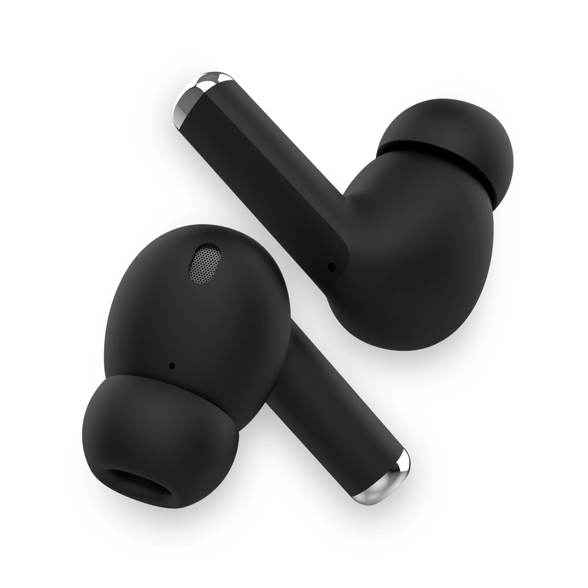 Audífonos inalámbricos Naztech inalámbricos Xpods PRO con Case recargable en color negro