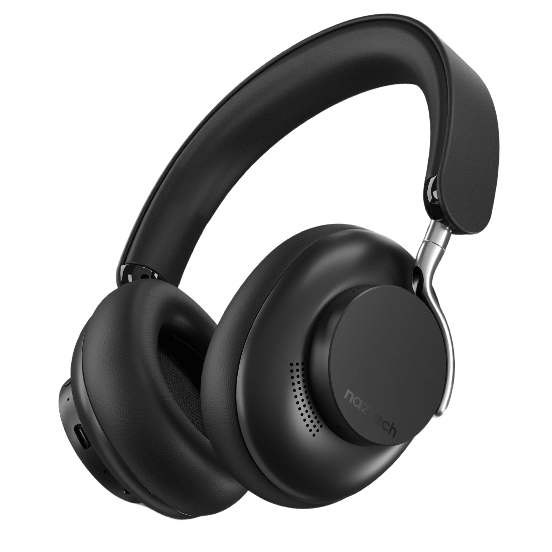 Naztech Aura 360 ANC Wireless Headphones Midnight