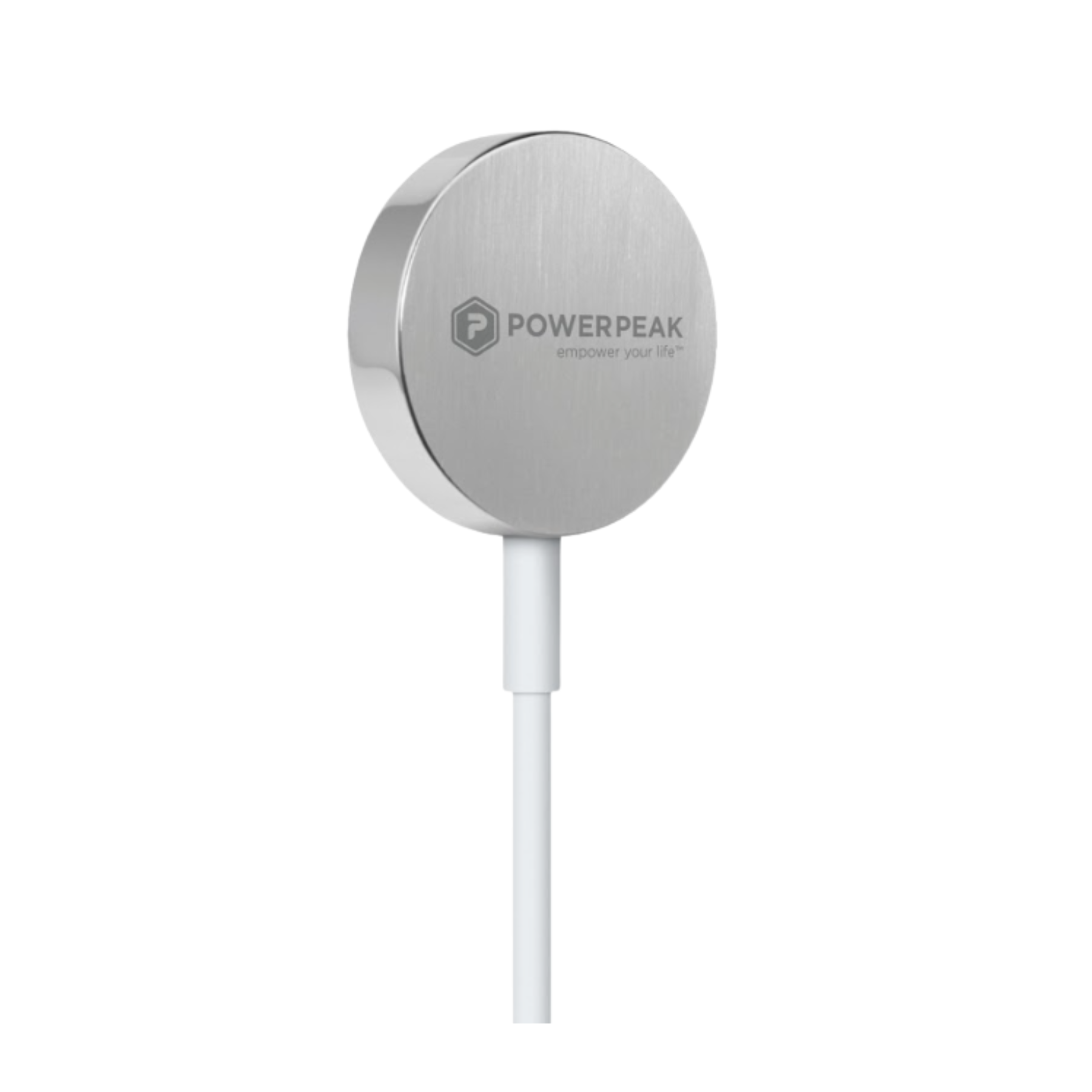 Imagen de Cable PowerPeak Watch Charging Apple Cable USB C en color blanco