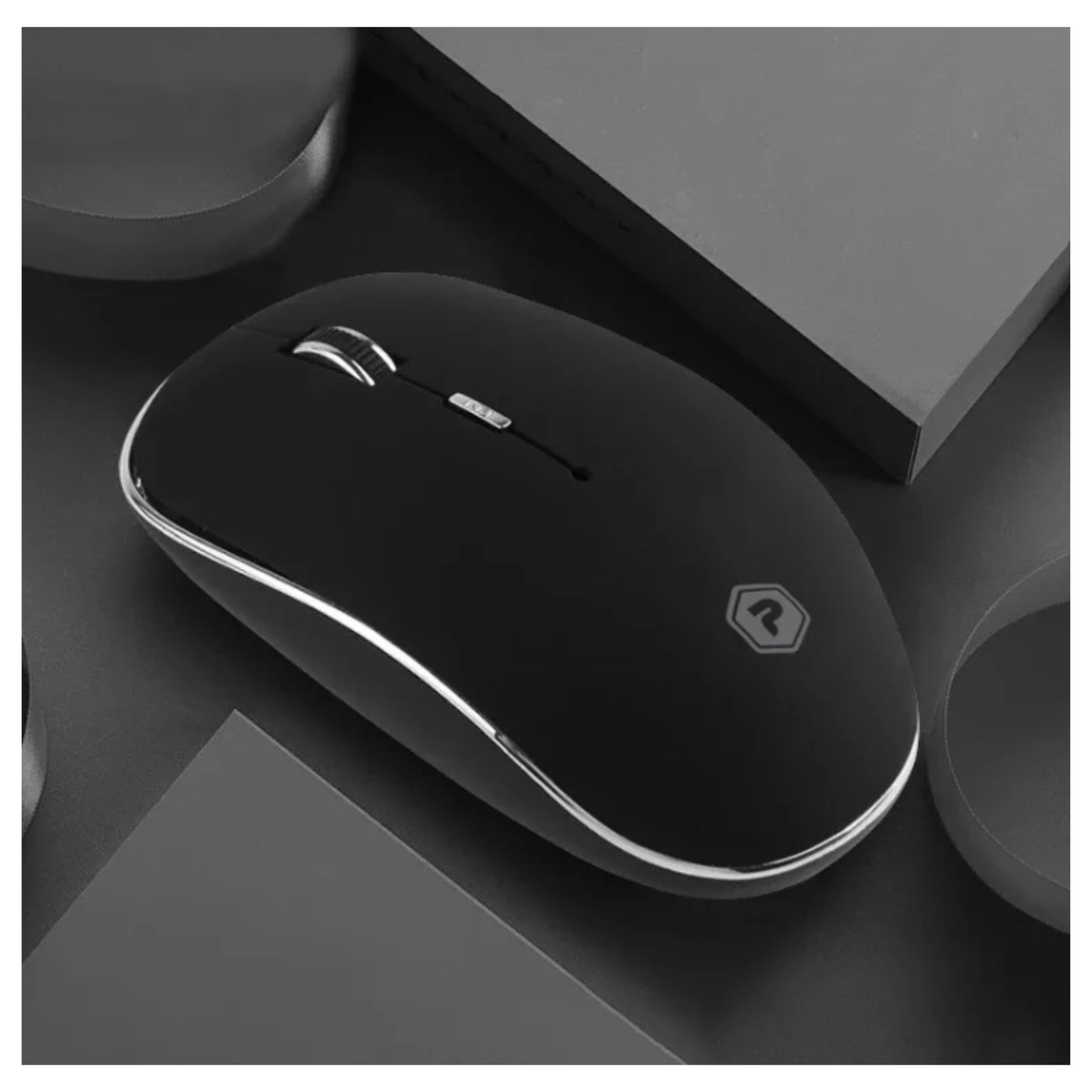 PowerPeak Wireless Optical Mouse 2.4ghz en color negro
