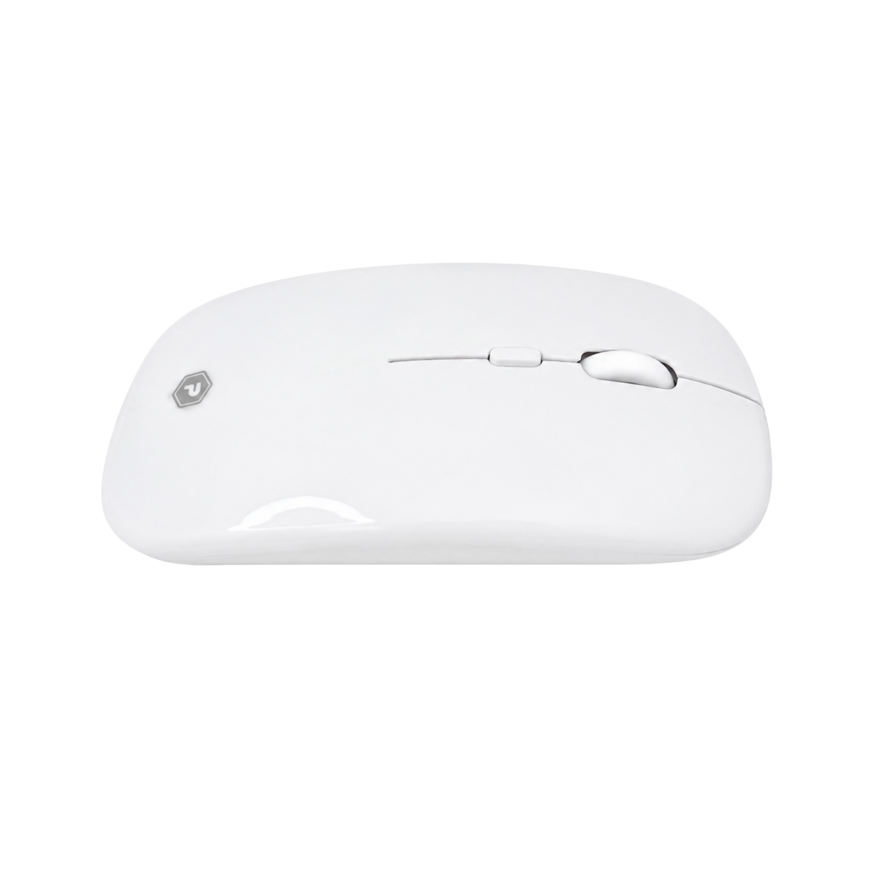 PowerPeak Wireless Optical Mouse 2.4GHz en color blanco