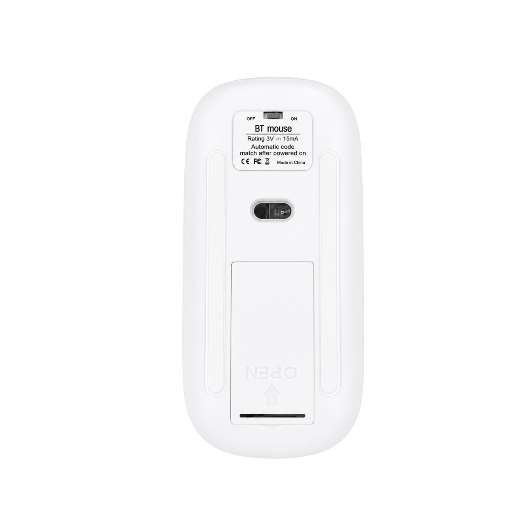 PowerPeak Wireless Optical Mouse 2.4GHz en color blanco