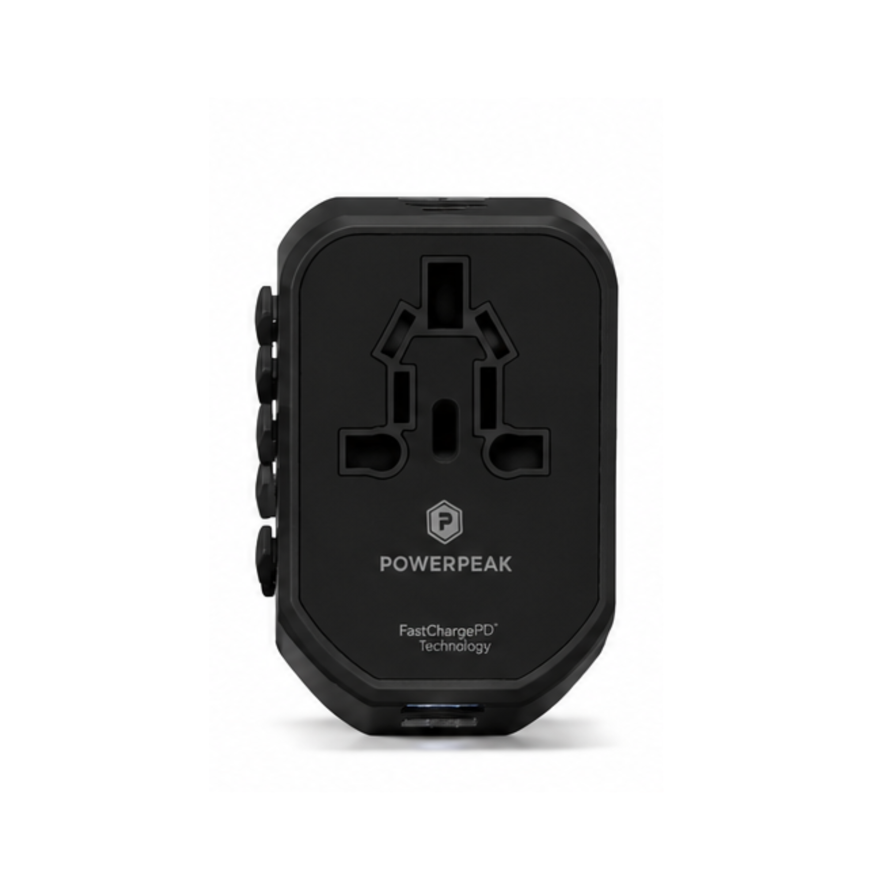 Adaptador PowerPeak Adaptador de corriente internacional USB C 18W PD