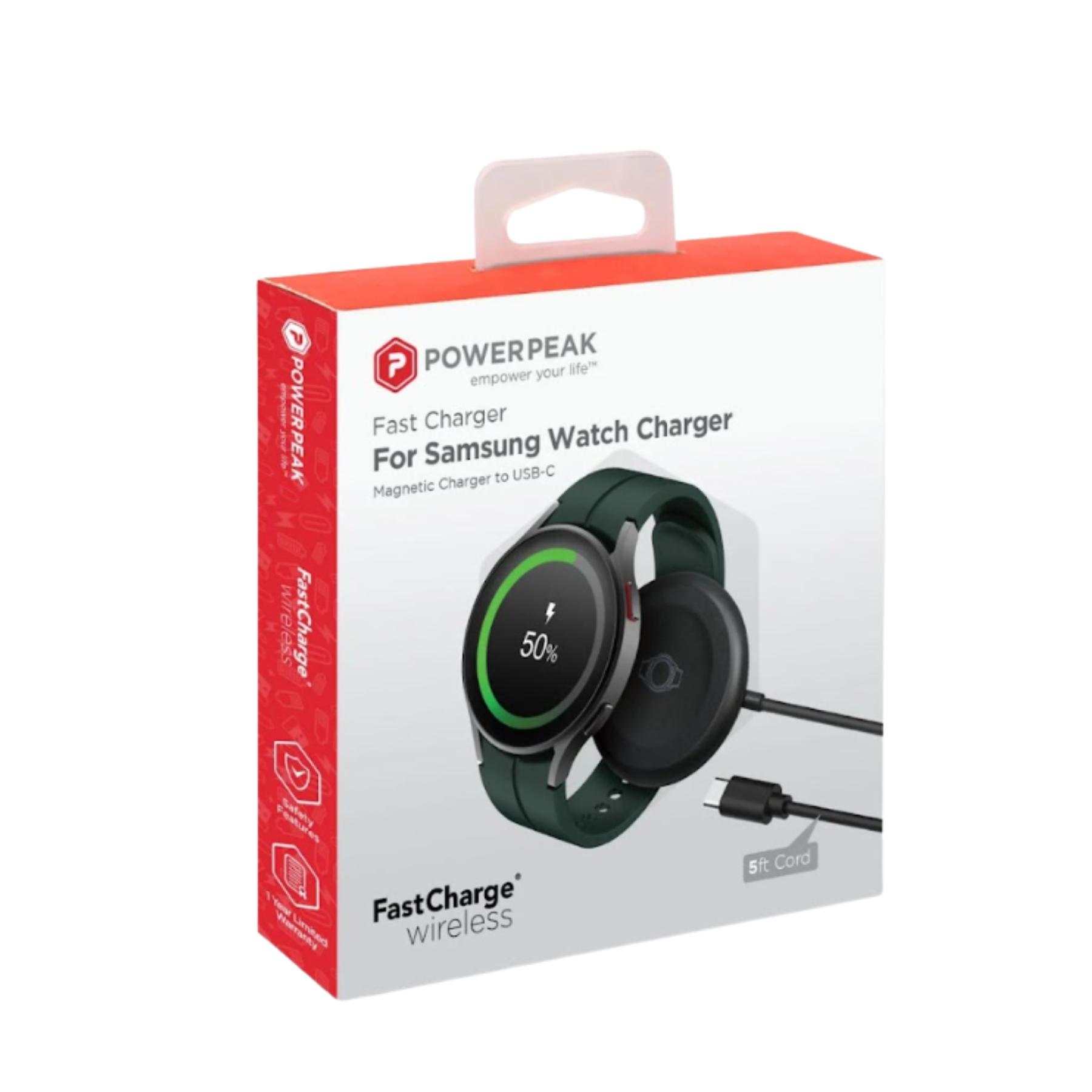 Cargador PowerPeak USB C para Samsung Watch