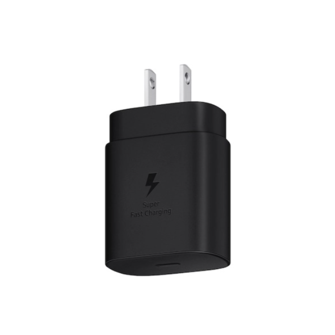 Cargador Samsung rápido 25W en color negro