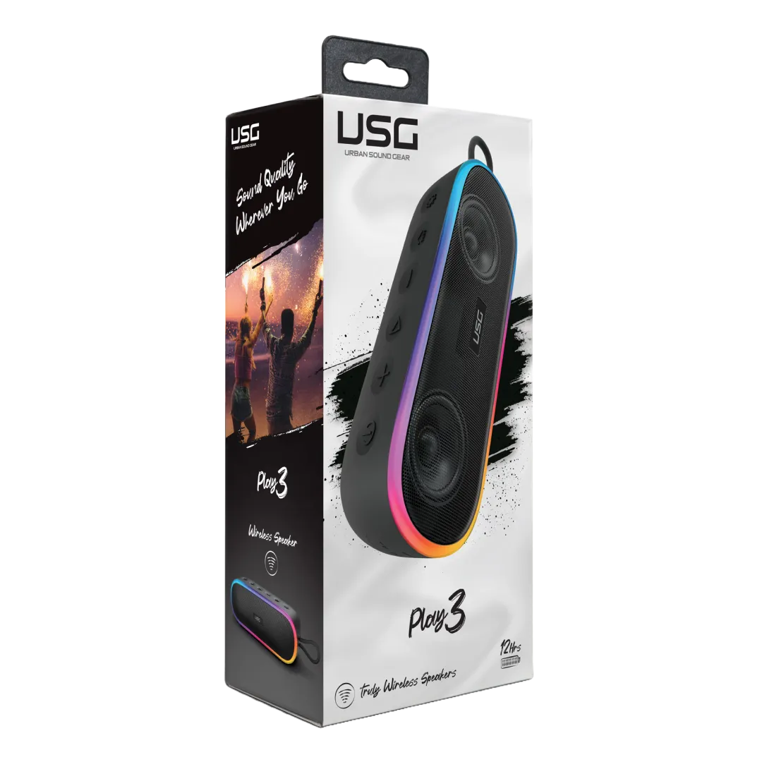 Accesorio para exteriores USG Altavoz inalámbrico Impermeable con Luces