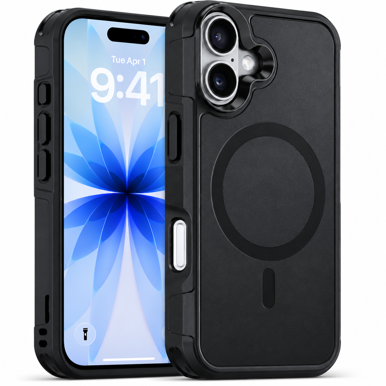 Imagen de Forro XBASE ProTech con MagSafe para iPhone 17 en color negro